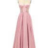 Festa ZAPAKA | Blush Beaded Sweetheart Longo Vestido De Baile